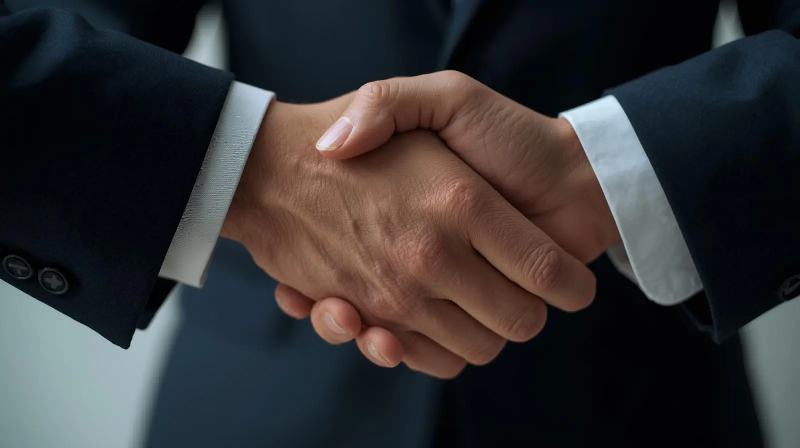 Professioneller Immobilienmakler bei der Vertragsunterzeichnung mit Kunden