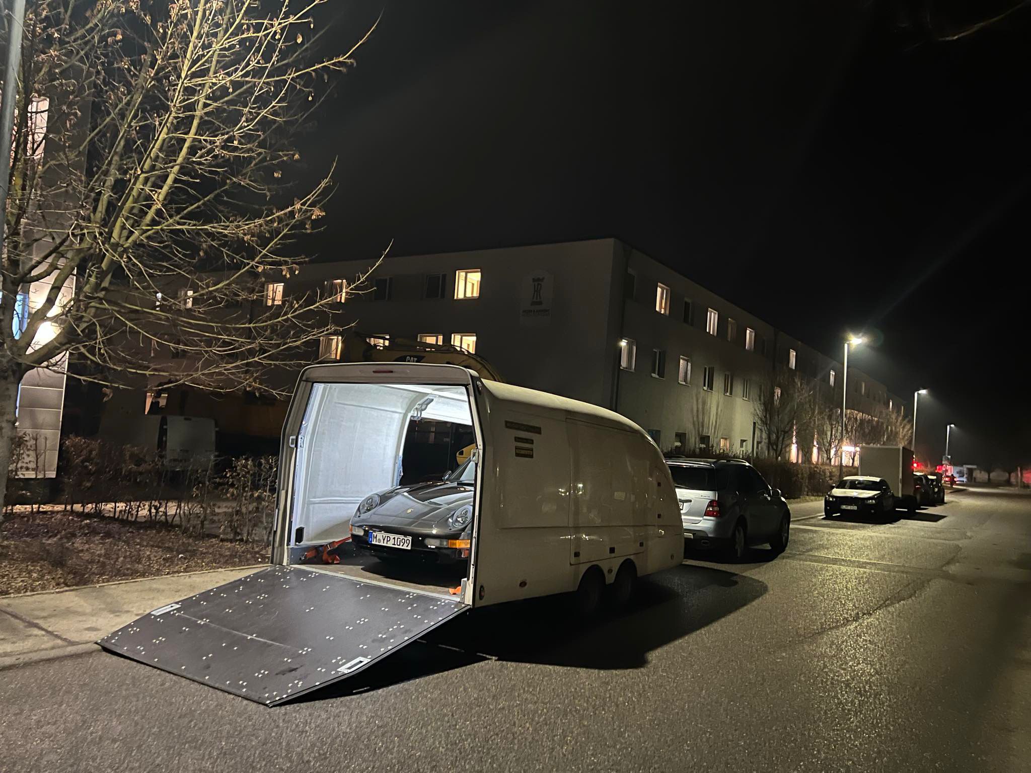 Porsche 911 — Einzeltransport