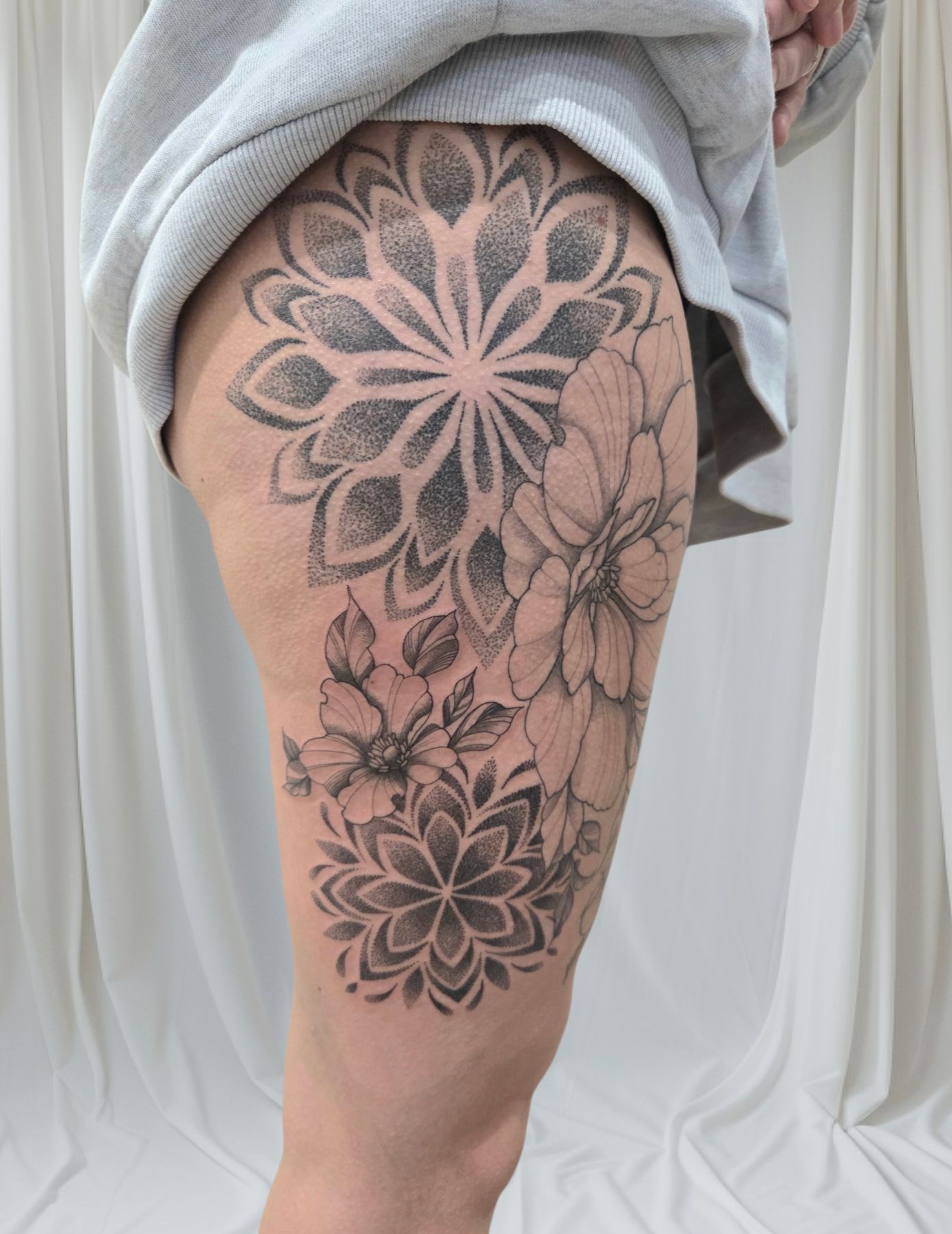 Mandala Tattoo — Dotwork