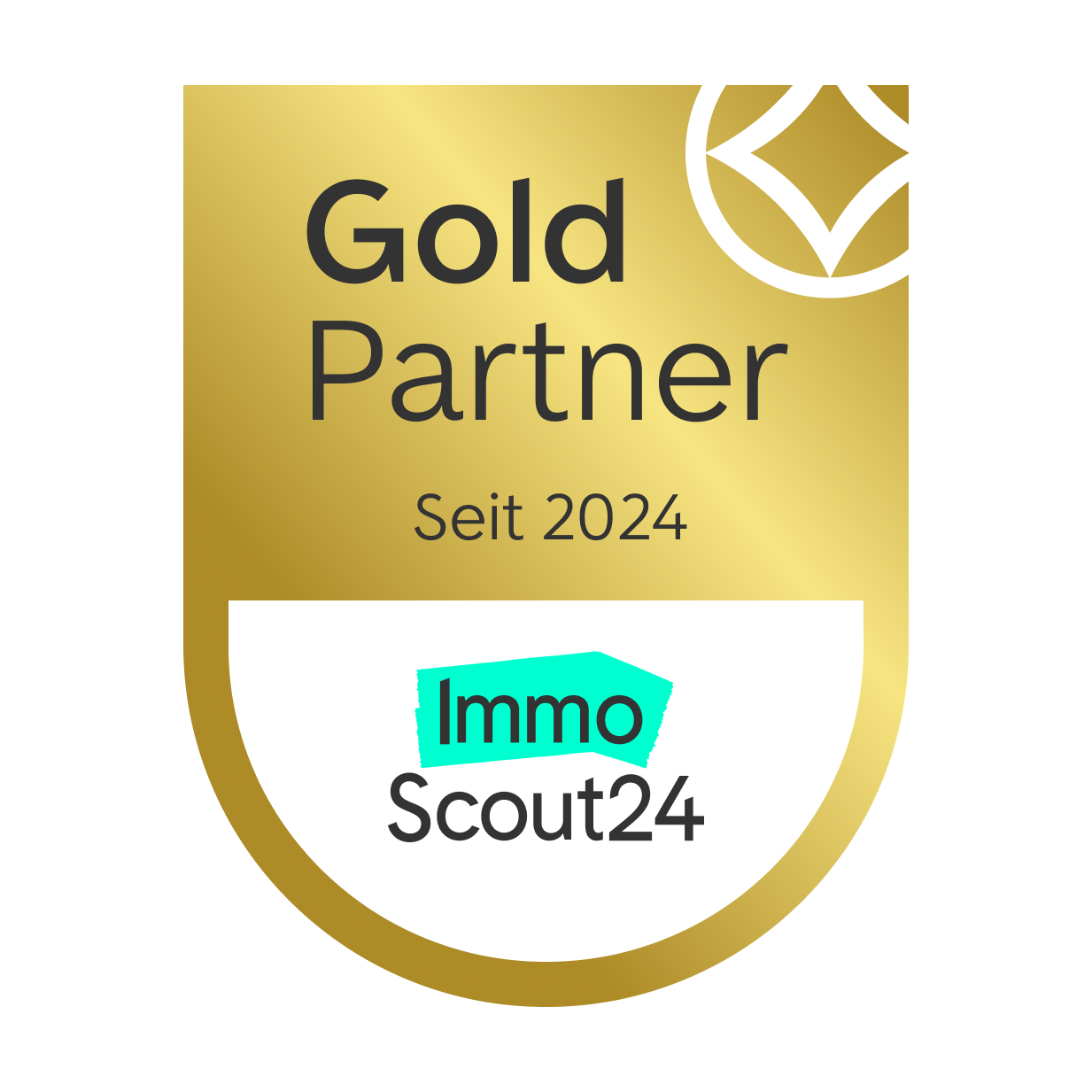 ImmobilienScout24 Gold Partner 2024