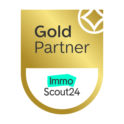 ImmobilienScout24 Gold-Partner Badge