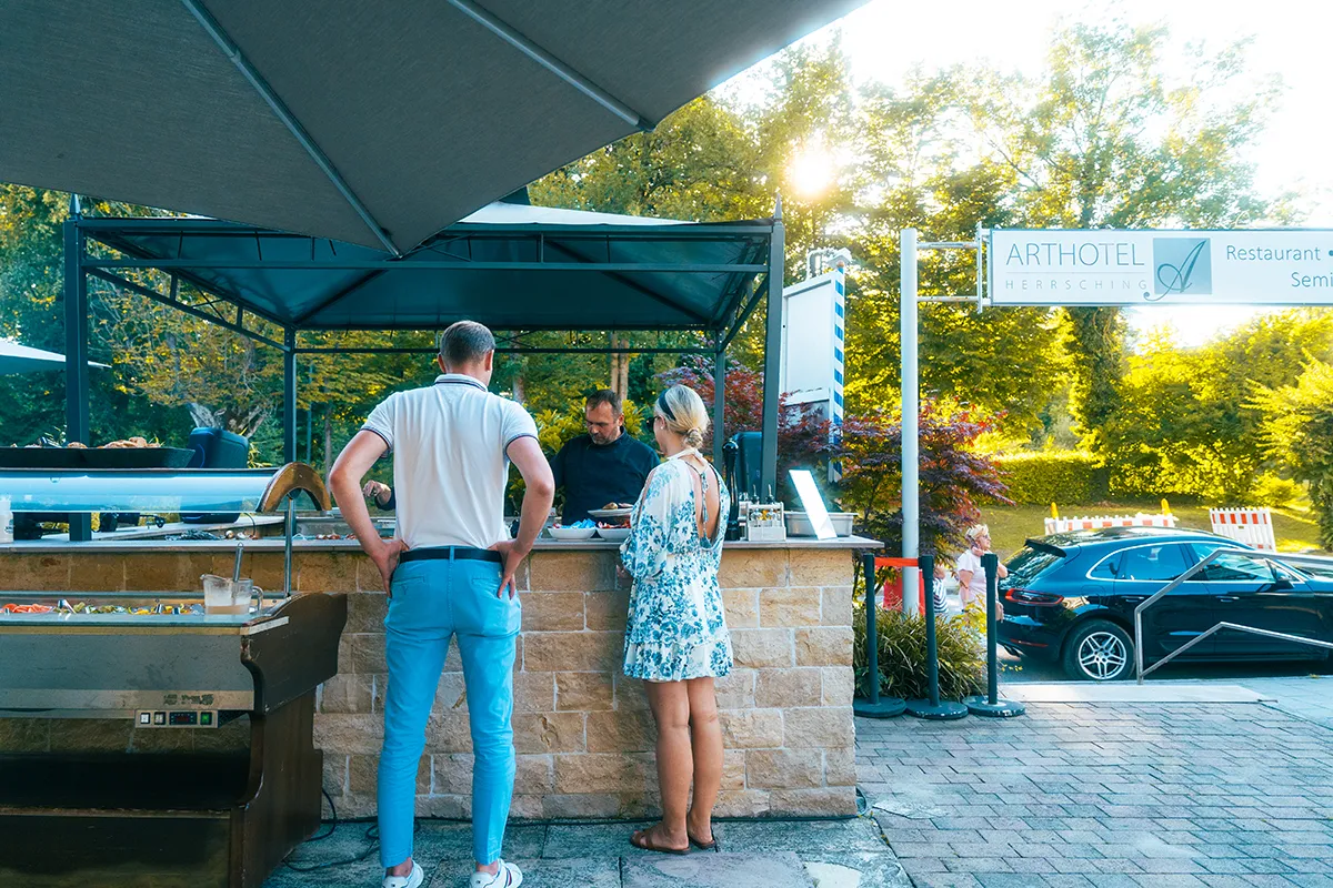 BBQ Grillstation im Andechser Hof