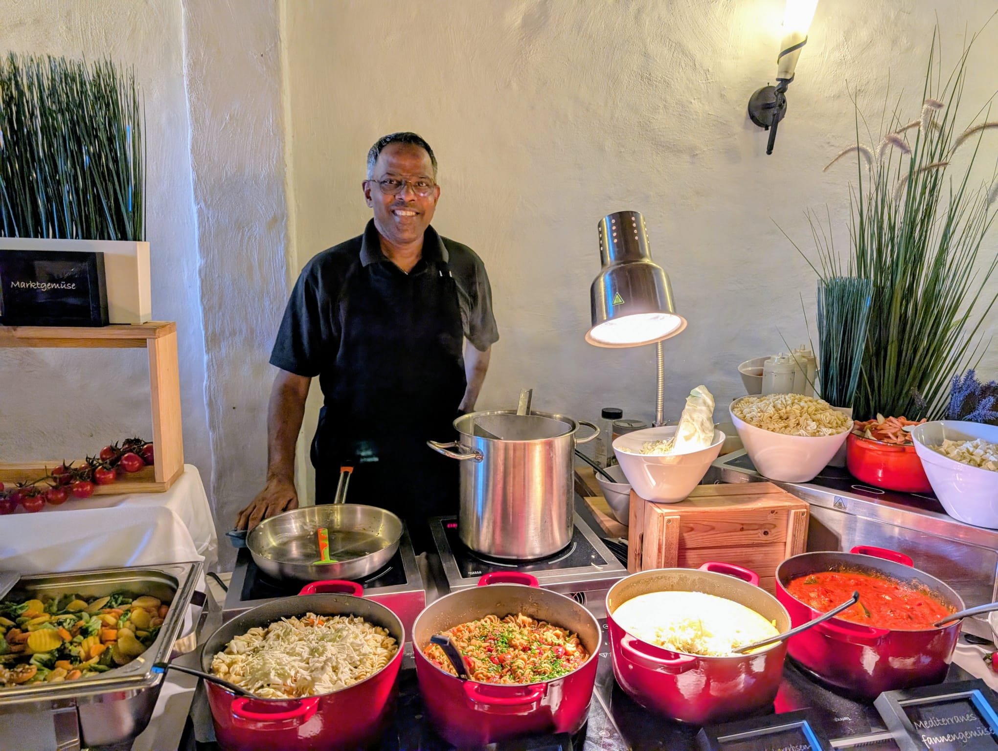 Live-Cooking Wok-Station