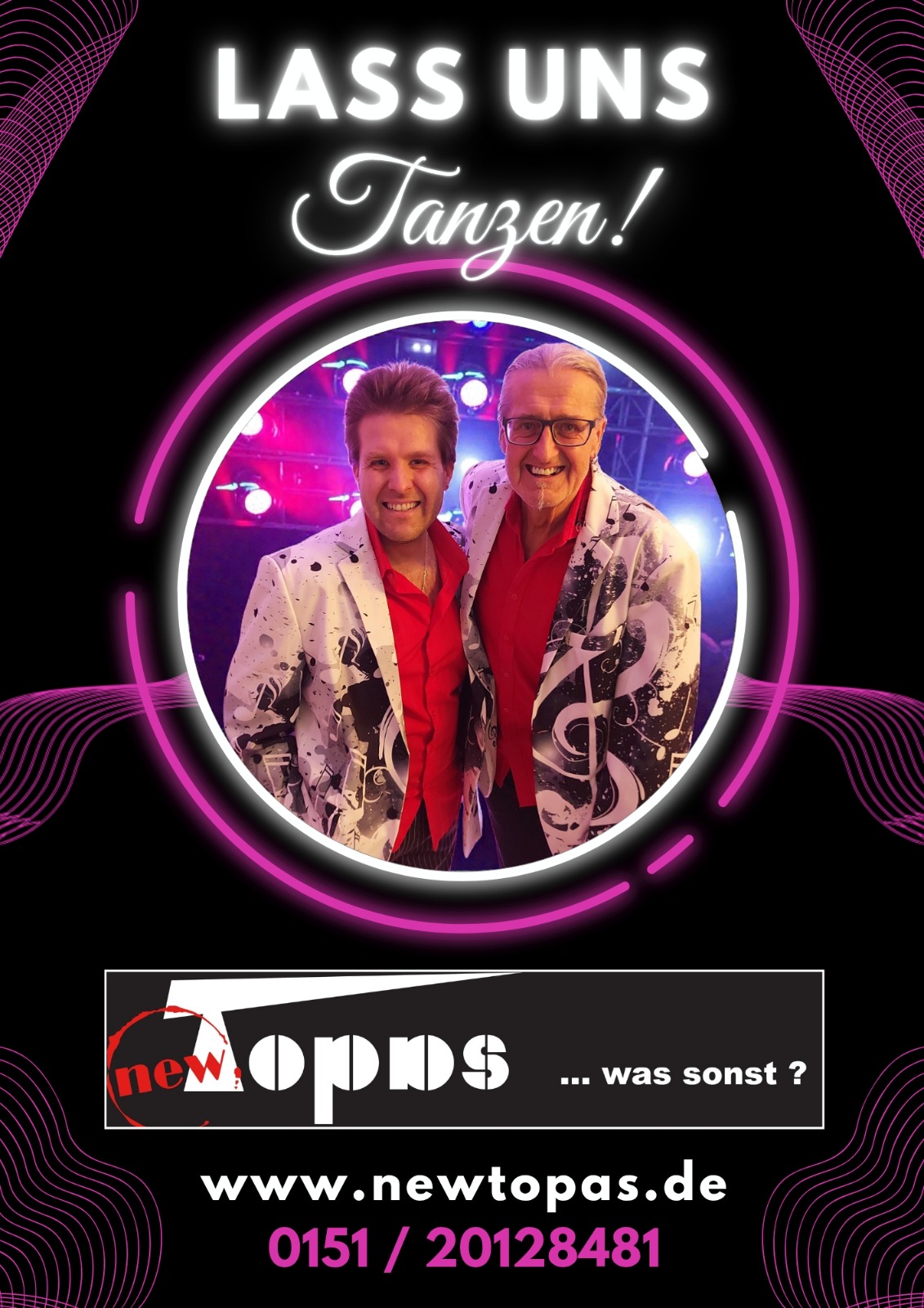 newTOPAS Band auf der Bühne