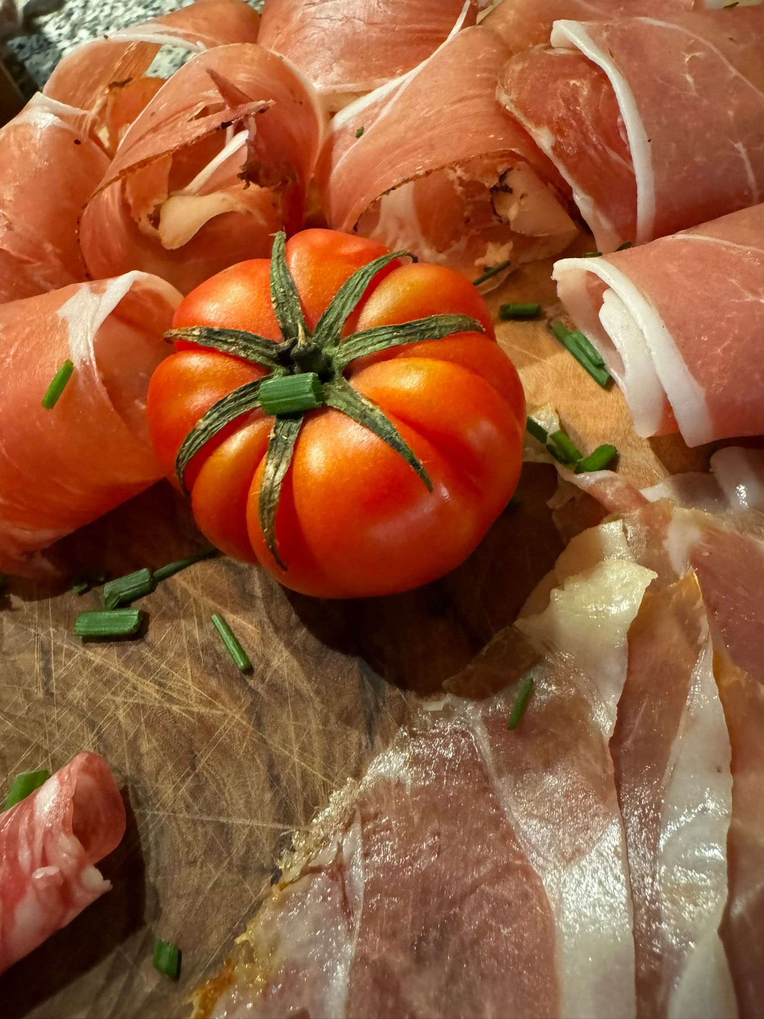 Schinkenplatte