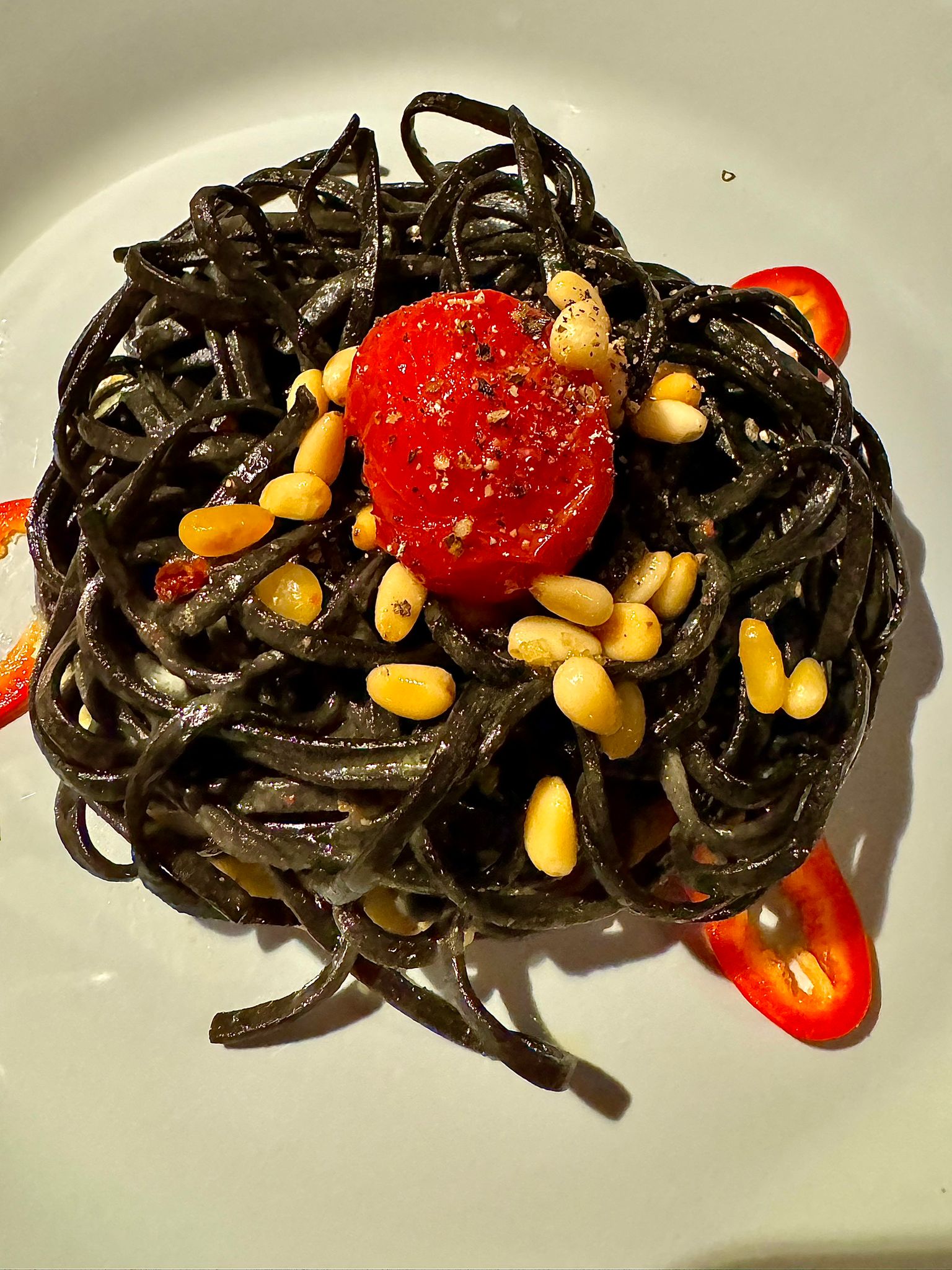 Schwarze Pasta