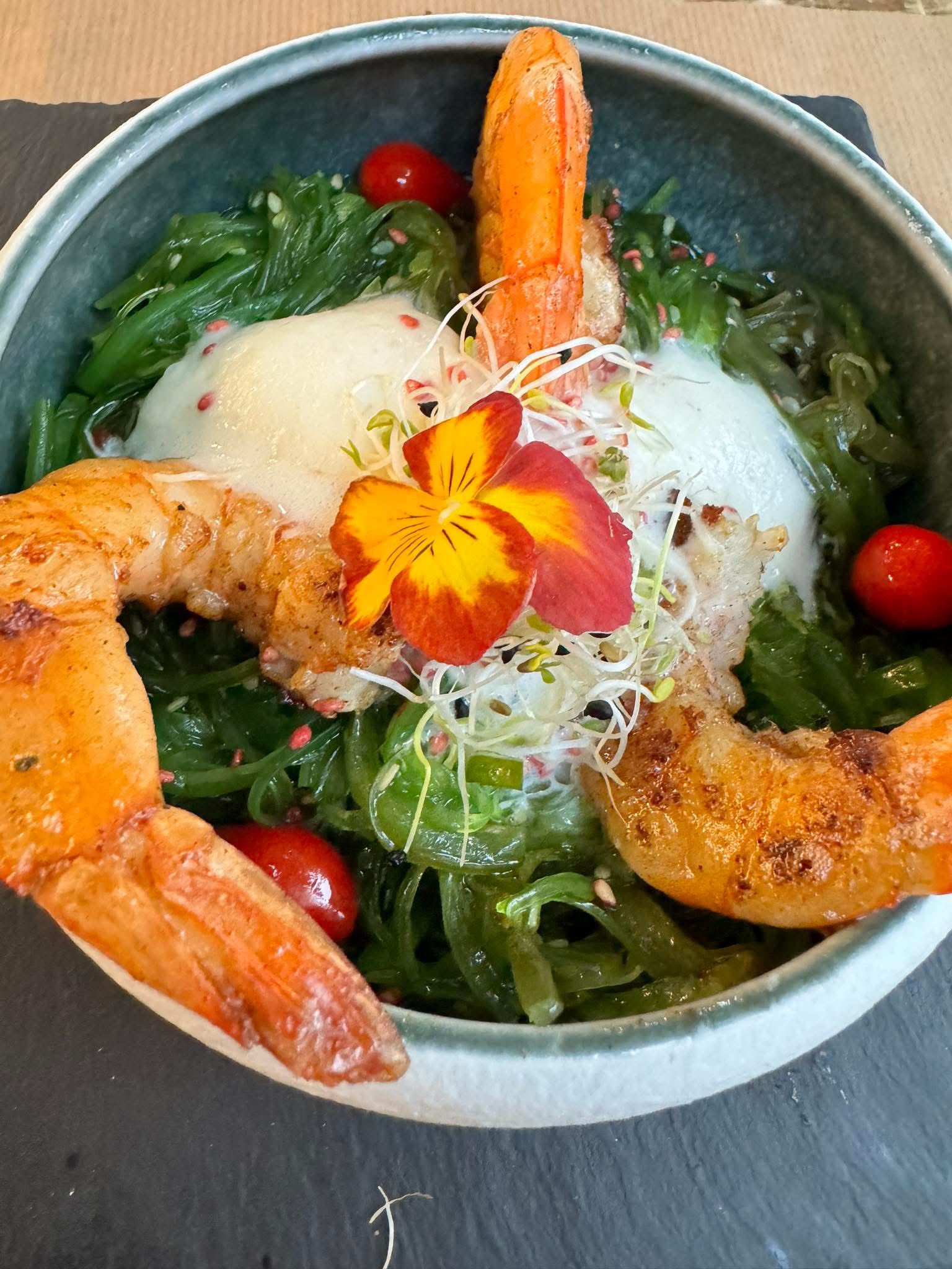 Garnelen-Bowl