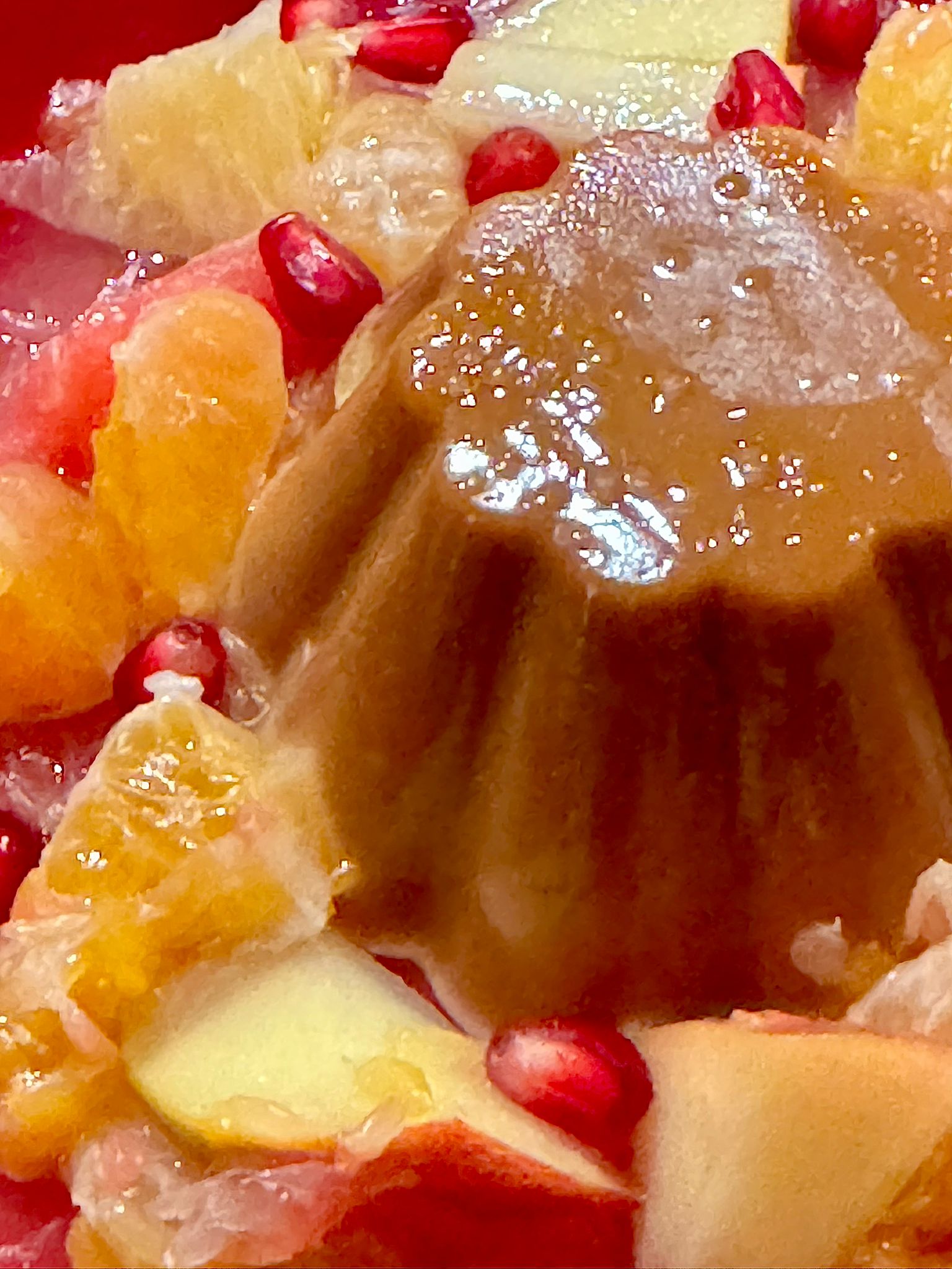 Dessert mit Früchten