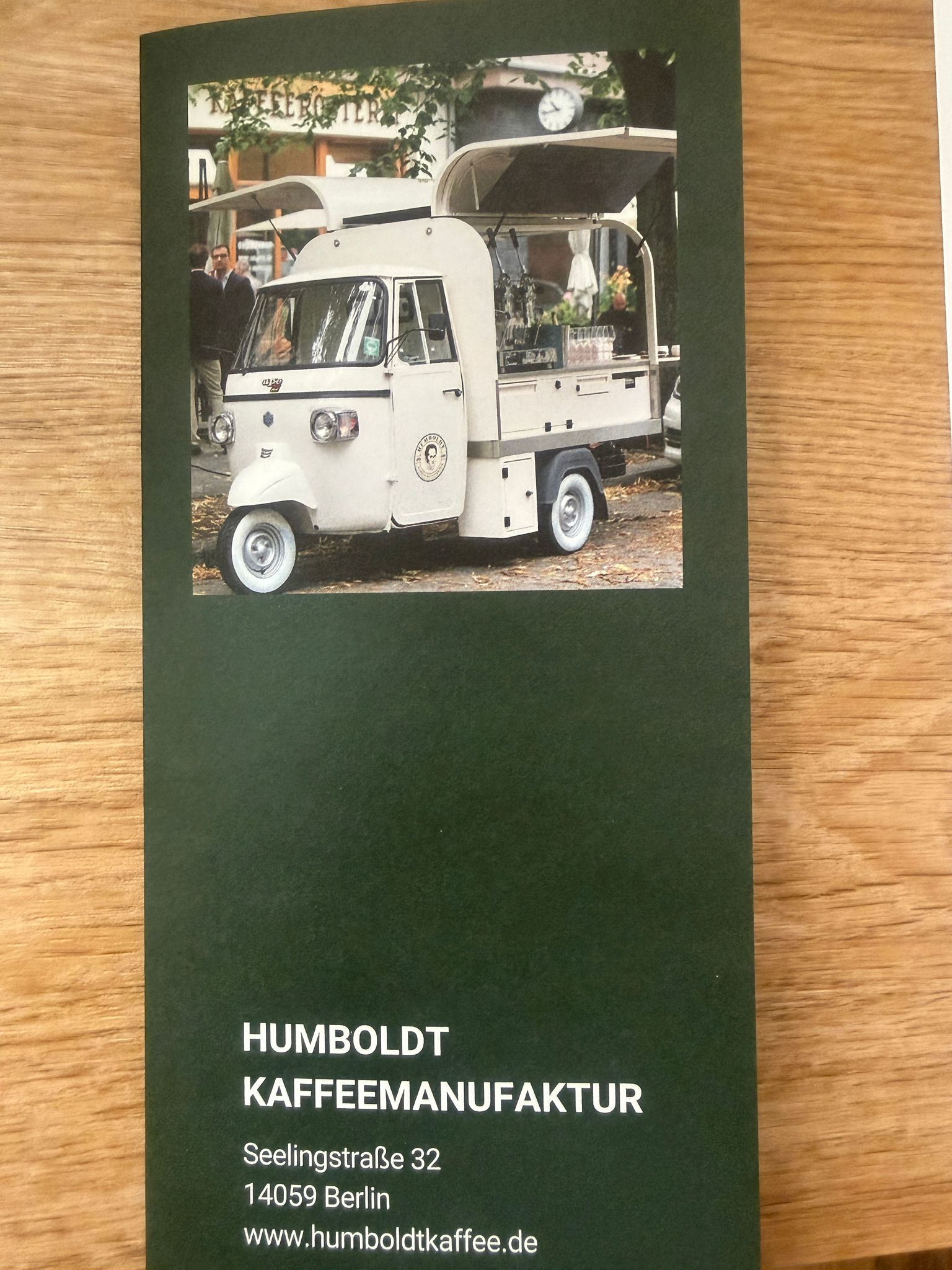 Humboldt Kaffeemanufaktur — Specialty Coffee für Ihr Event