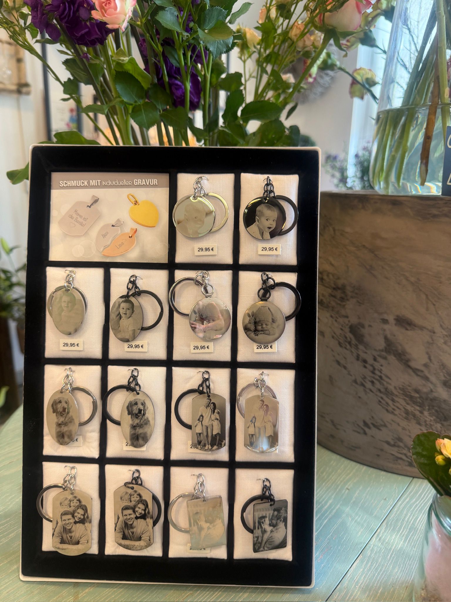 Schlüsselanhänger Display