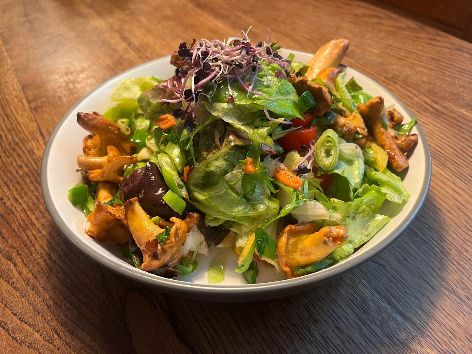 Pfifferling Salat