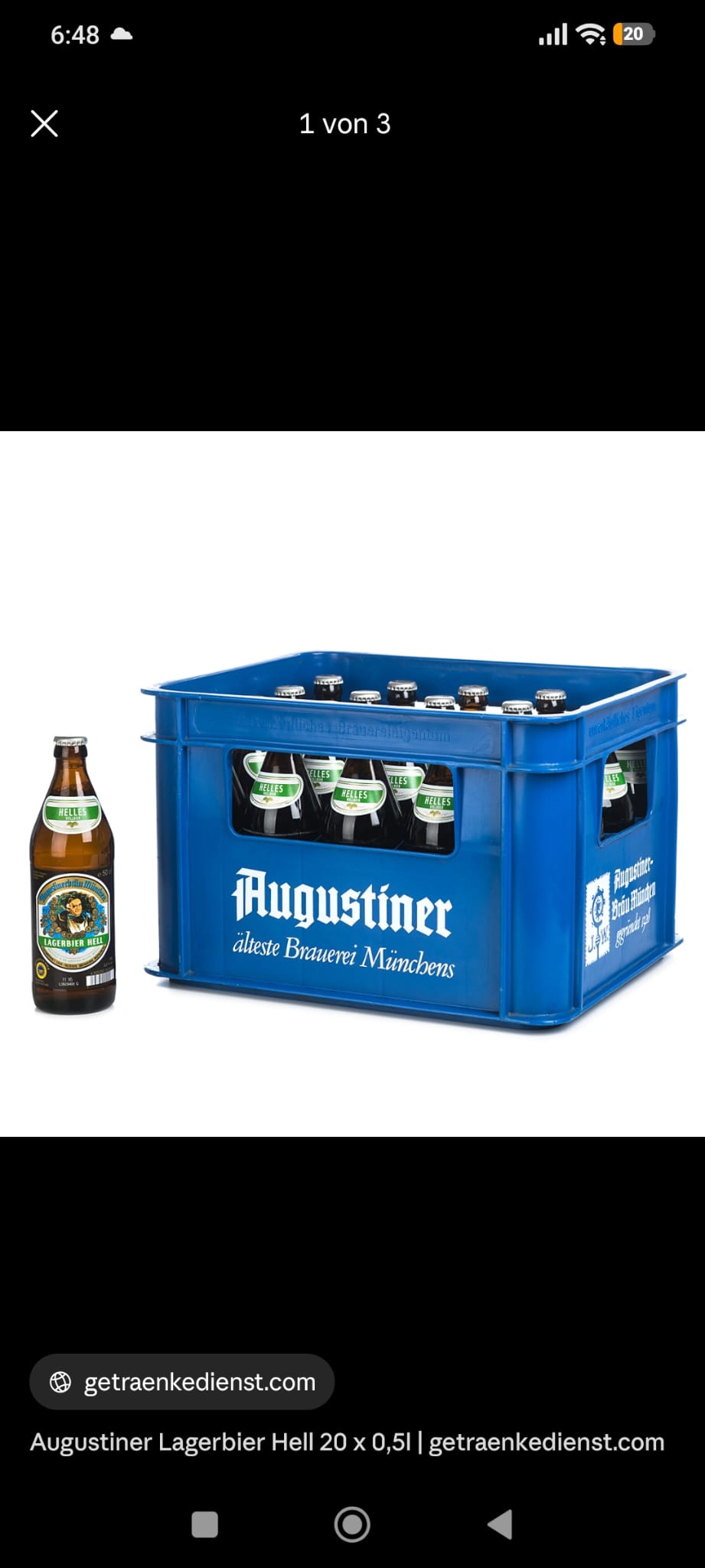 Augustiner Lager hell