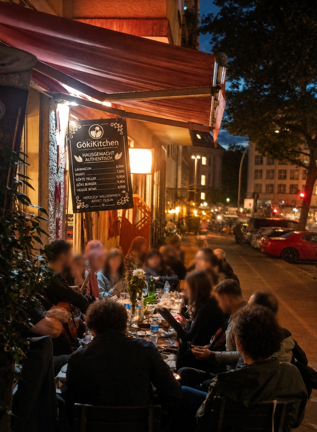 Göki Kitchen Abendstimmung