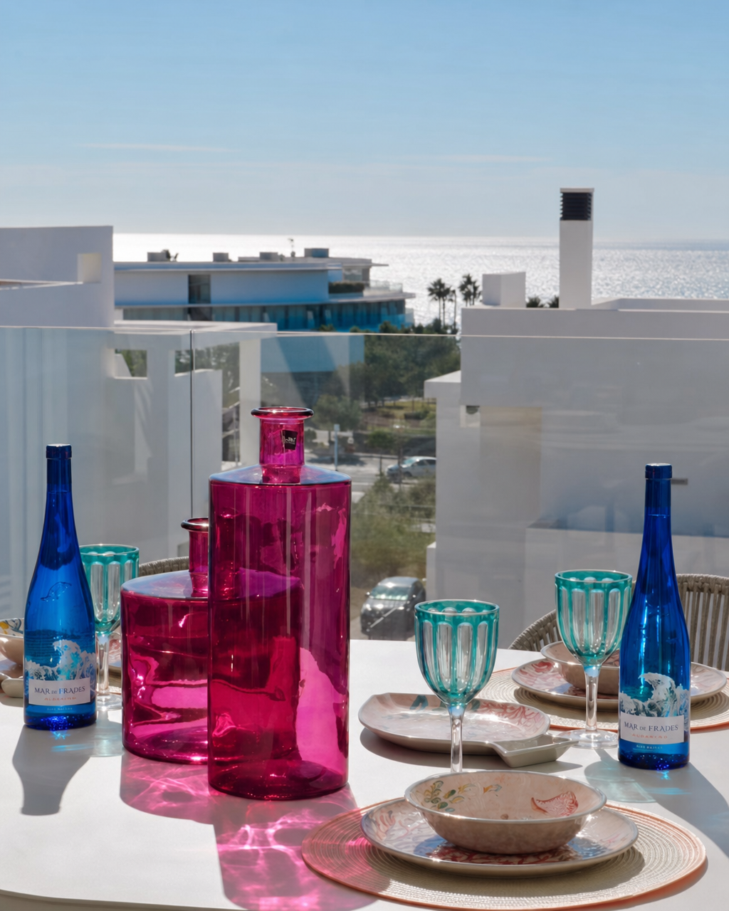 Penthouse Terrasse mit Meerblick, Estepona