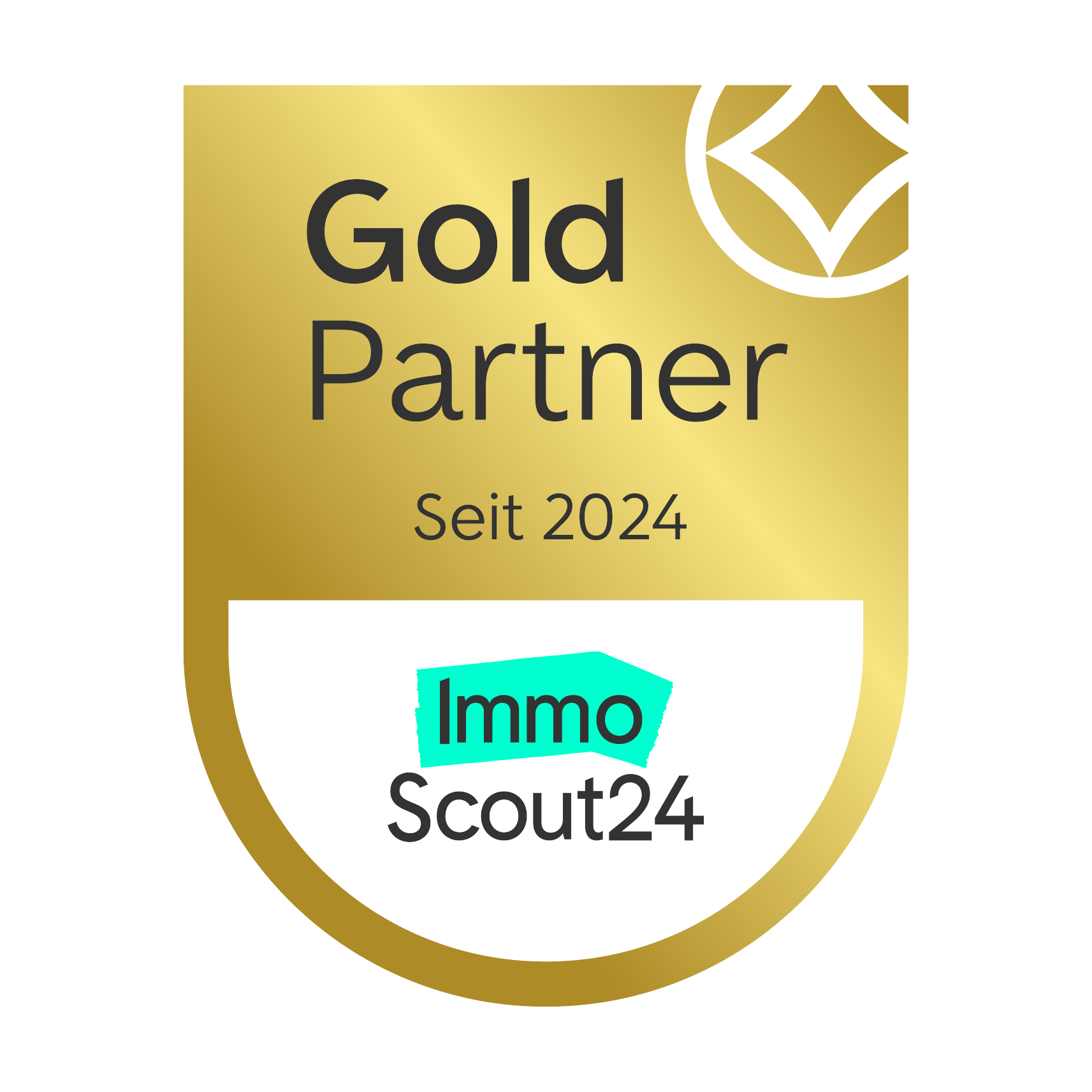 ImmobilienScout24 Gold-Partner Badge