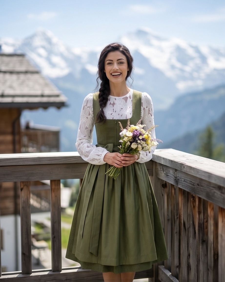 Von der Skizze bis zum fertigen Dirndl – ALPENMÄDEL Neuburg