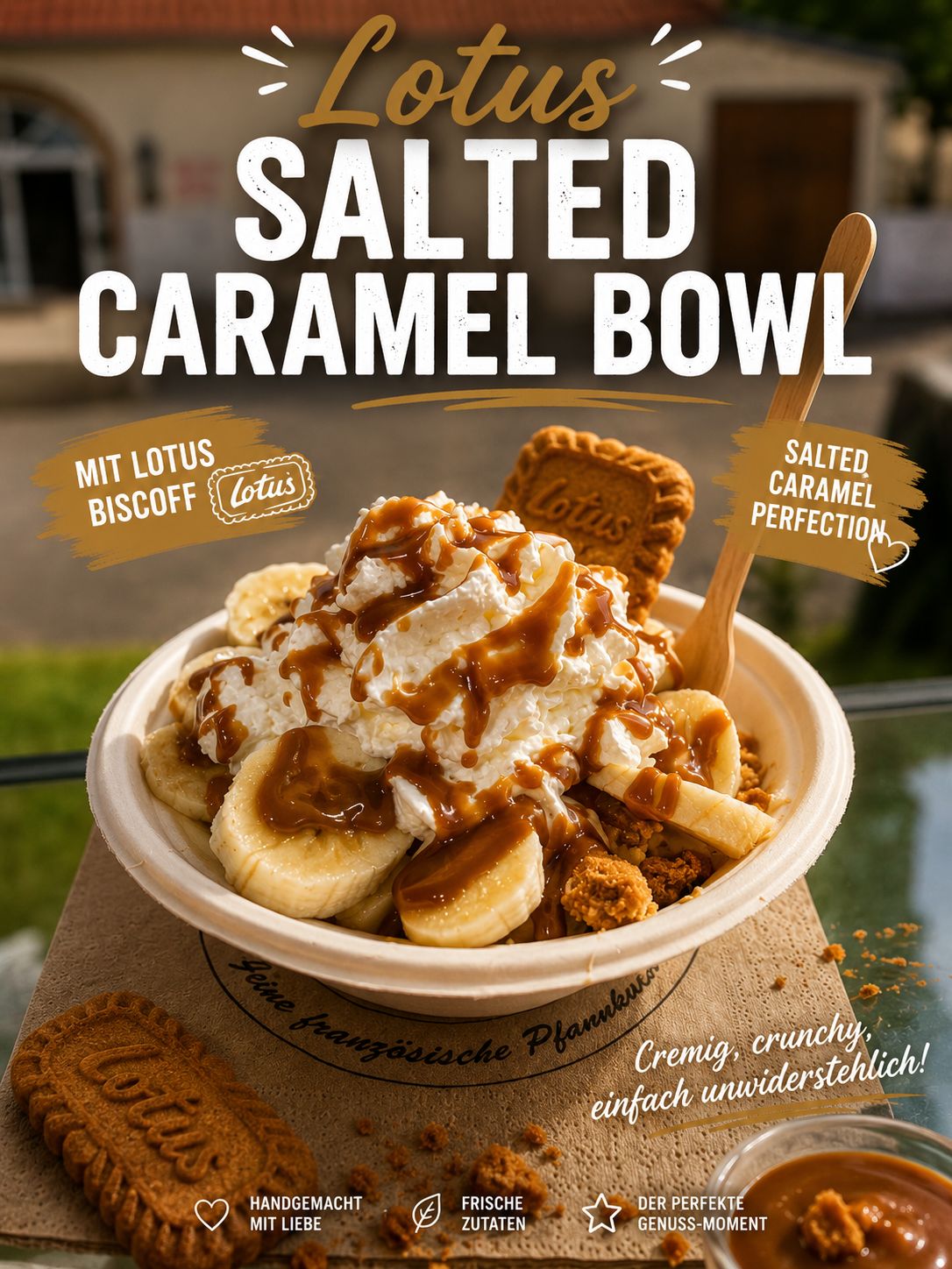 Lotus Salted Caramel Bowl – cremig und crunchy