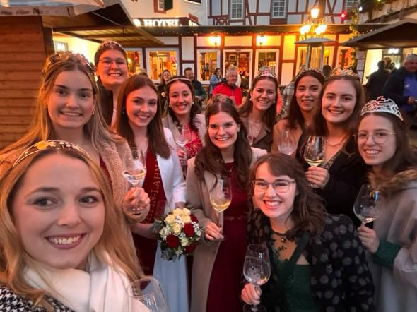 Weinmajestäten 2025 beim Weinfest Kamp-Bornhofen