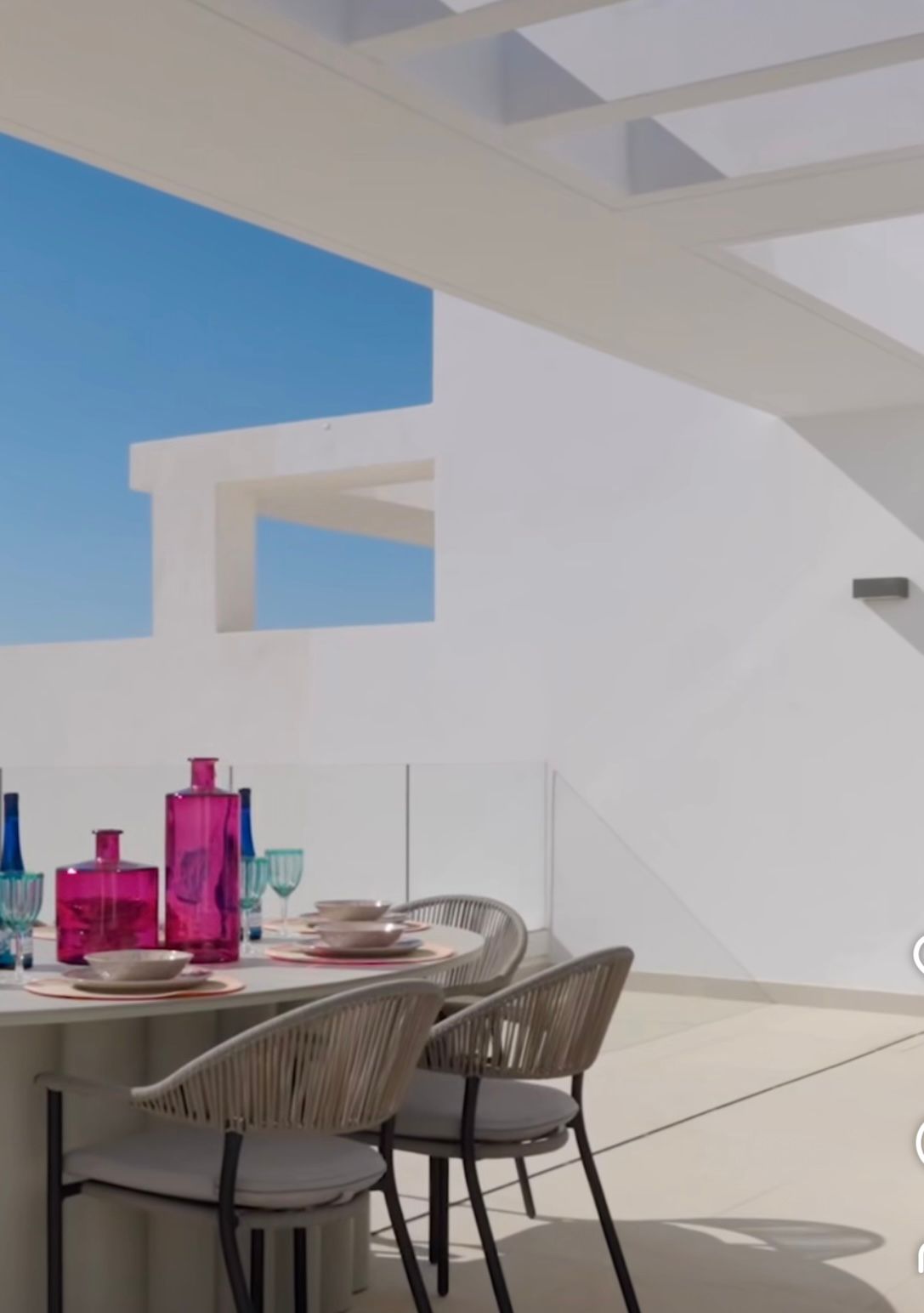 Penthouse Terrasse mit Meerblick, Estepona